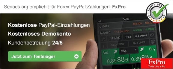 Forex Paypal Fx Broker Mit Paypal Einzahlung 2019 - 